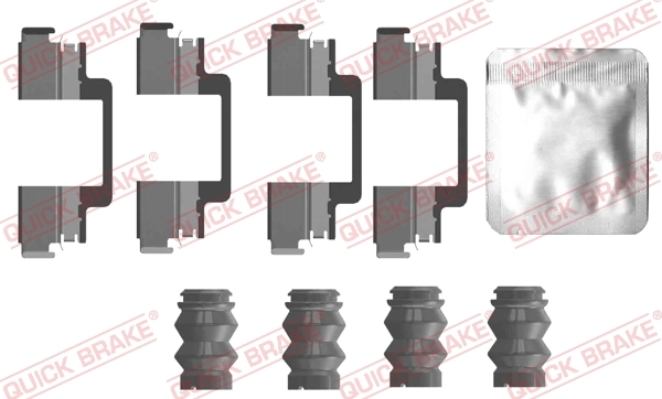 Accessory Kit, disc brake pad